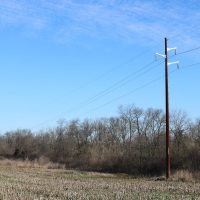 EKPC Davit install grey steel pole wide view