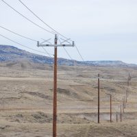 Savageton, WY tangent grey span